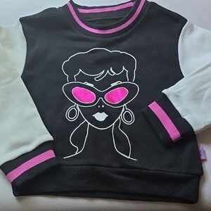 Barbie Sweatshirt Featuring 1959 Barbie Graphic NWOT Girl's Size XS